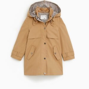 Camel Brown Hooded Winter Jacket – Warm & Stylish Outerwear